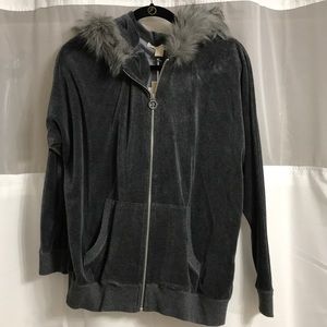 MICHAEL Michael Kors Velour Hoodie
